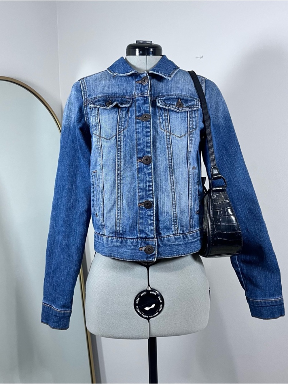 Mudd Blue Button Denim Jacket